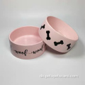 Haustier Feeding Bowl Hund Luxus Keramik Haustierschale
